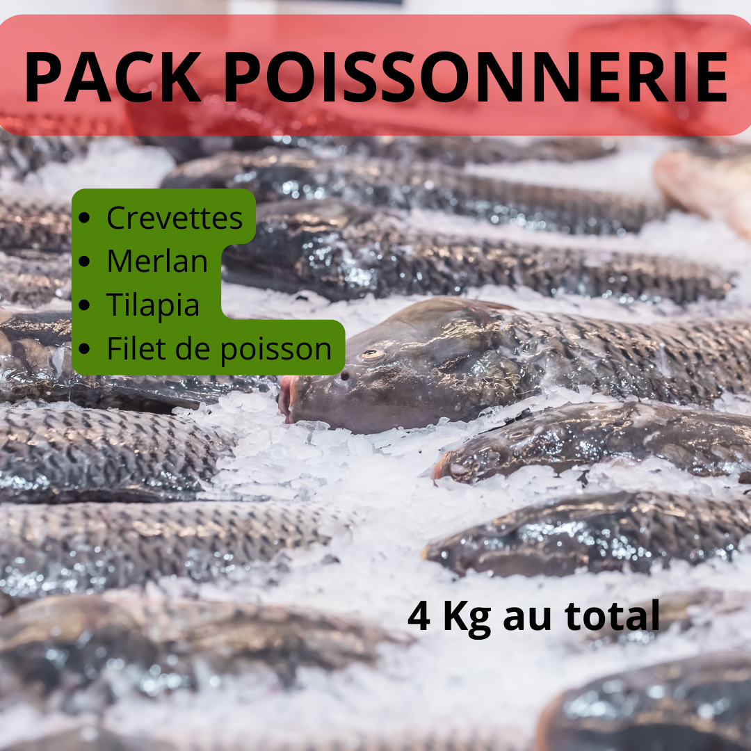 A-TSK-Pack poissonnerie 4kg (1kg/chaque)