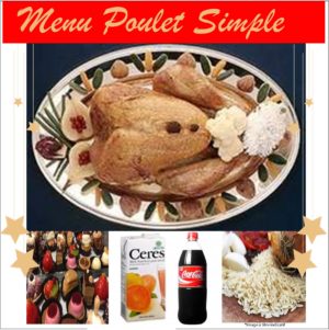 A1P01-Menu Poulet Simple (Tana)