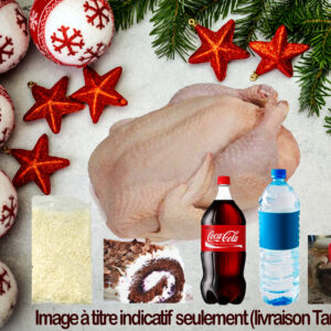 A2-Menu Poulet Complet+ bûche fin d’année+ choco (Tana):